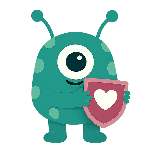 Monster Health mascot